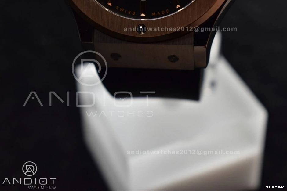 588 Dial Bold Gummy 45mm Edition 1:1 Strap Black Fusion HBF A on Best RG Black 0404